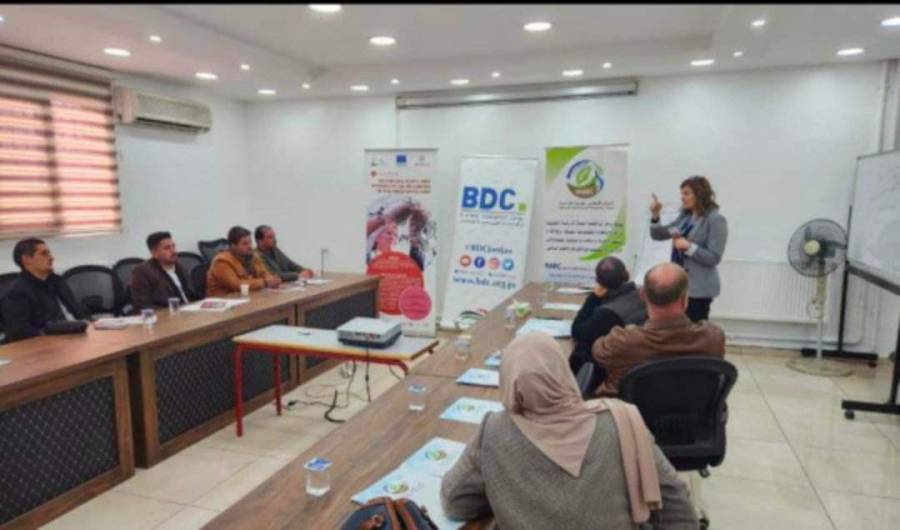 الوطني للبحوث الزراعية ومركز تطوير الأعمال يطلقان ورشةً لاستدامة المجالات الاقتصادية