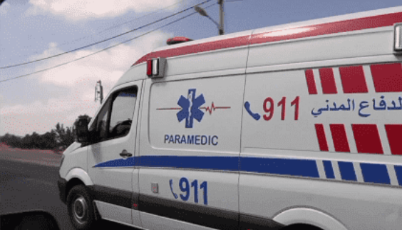 1040 حالة إسعافية بالأردن أمس