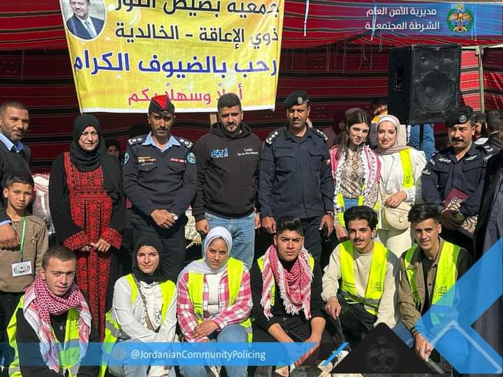 الشرطة المجتمعية تشارك بكرنفال المفرق