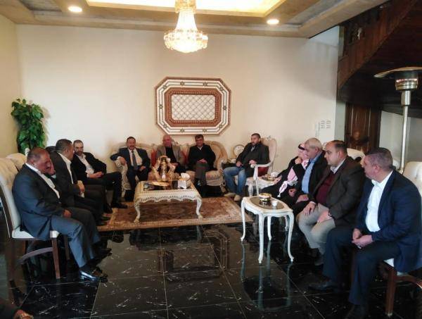 المدني الديمقراطي يلتقي رئيس اتحاد شباب وشابات السلط