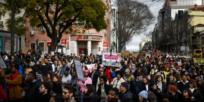 تظاهرات كبيرة بالعاصمة البرتغالية ضد غلاء المعيشة