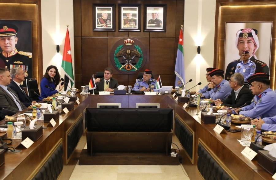 اللواء المعايطة يبحث مع السفير الألماني سبل تعزيز التعاون الشرطي...صور