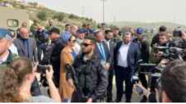 بن غفير يقتحم جبل صبيح في نابلس