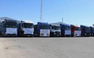 الخارجية: تسيير 7 شاحنات إغاثة للمتضررين من الزلازل