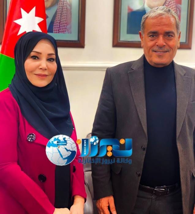 رئيس بلدية ام الجمال يستقبل تليلان