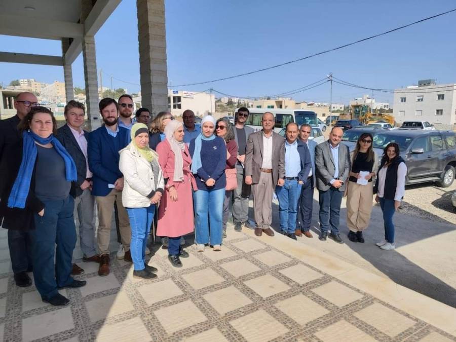 وفد من الوكالة الألمانية GIZ يزور إدارة عقود محافظات الجنوبشركة مياه العقبة