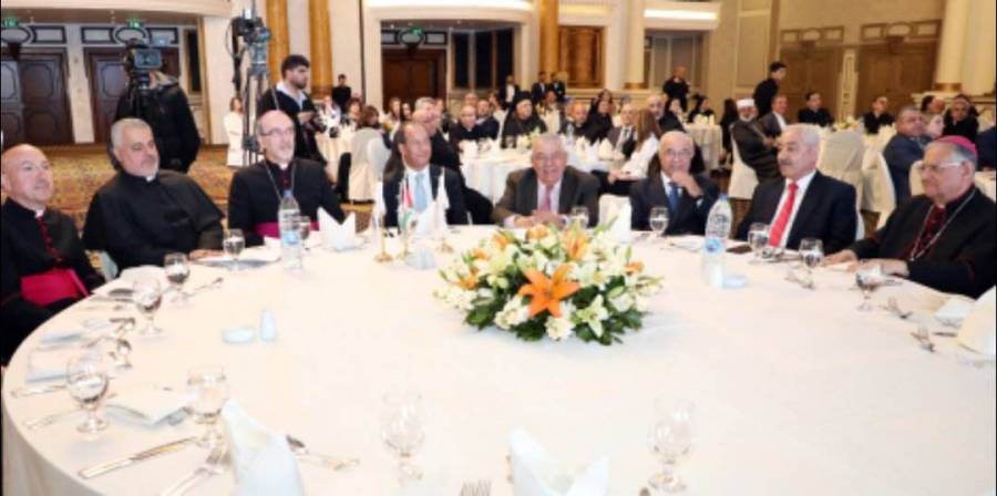 الشبول يشارك في حفل المركز الكاثوليكي للدراسات بالذكرى العشرين لتأسيسه