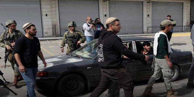 إصابة فلسطينيين خلال اقتحام مستوطنين جنوب نابلس