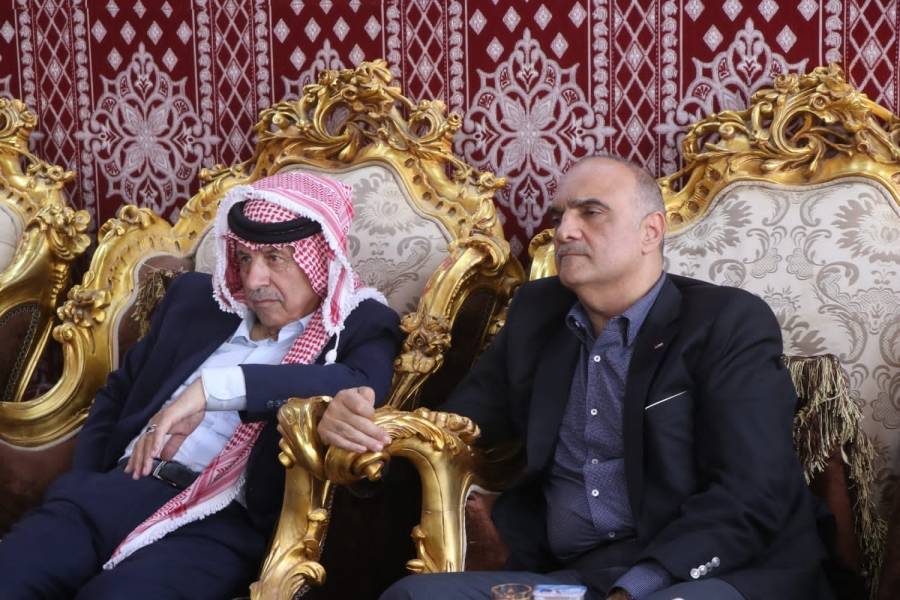 الخصاونة من منزل النائب ابو تايه في الجفر _صور