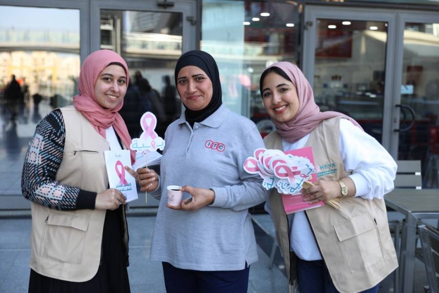 بهية تجول أرجاء مدينة الشيخ زايد اليوم (صور)