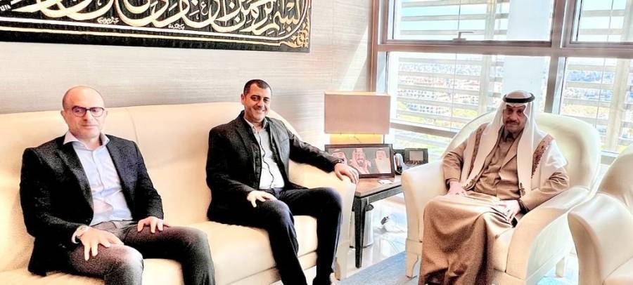 السديري يلتقي الرئيس التنفيذي لشركة الصافي