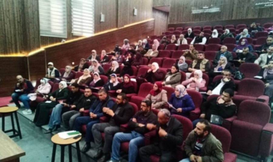 إجتماع لمرشدي المدارس الحقلية في قطاع الإرشاد الزراعي