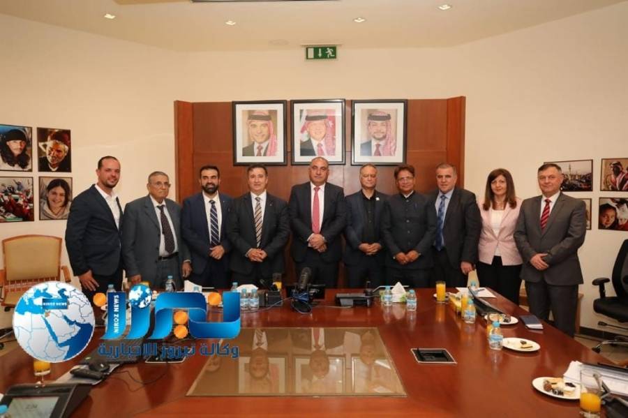 امين عمان الشواربة يستقبل وفدًا عربيًا أستراليًا...صور