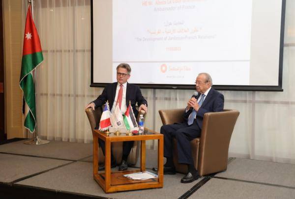 رجال الأعمال تبحث تطور العلاقات الاقتصادية الأردنية الفرنسية