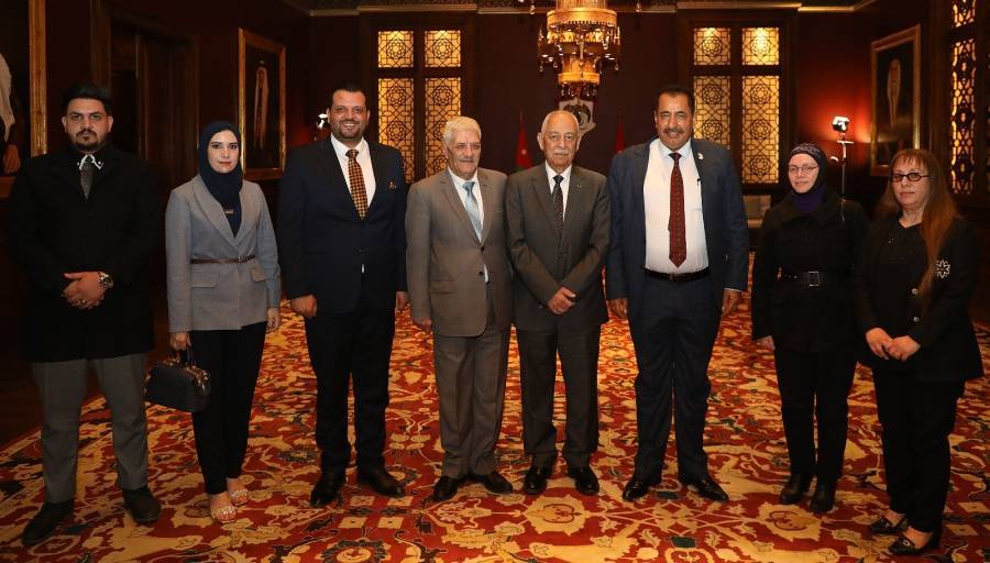 العيسوي يلتقي الاعلامي معين المراشدة ووفدًا مرافقًا ..صور