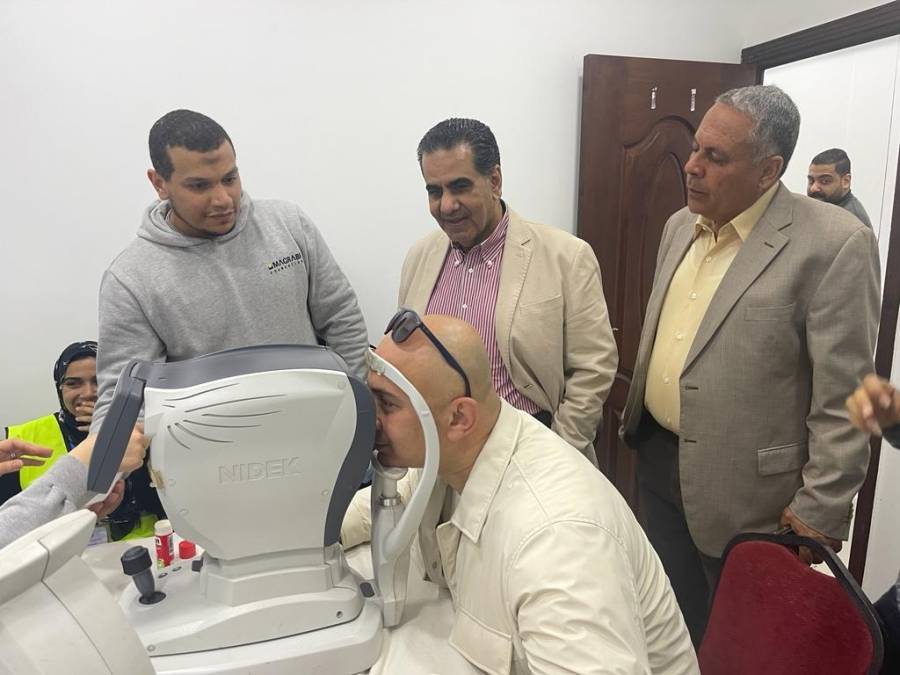 الشعب الجمهوري يطلق قافلة طبية لعلاج أمراض العيون ومكافحة العمى بالجيزة بالتعاون مع مؤسسة مغربي