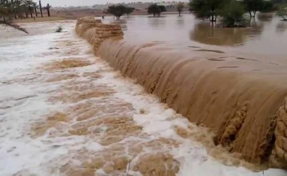 الأردن.. الأرصاد تحذر من السيول والعواصف غدا