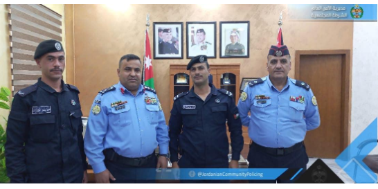 تكريم طاقم دورية نجدة في معان