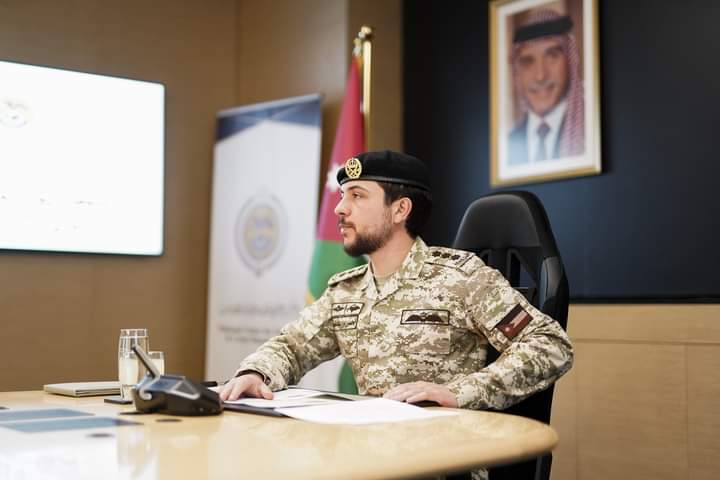 بالصور...ولي العهد يتابع جانبا من مجريات تمرين درع الأردن