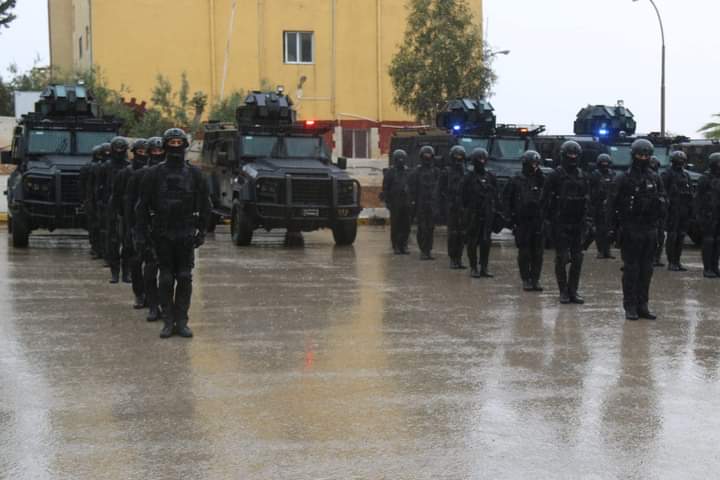 مديرية الأمن العام تودع سرية الشرطة الأردنية الكونغو  3_صور