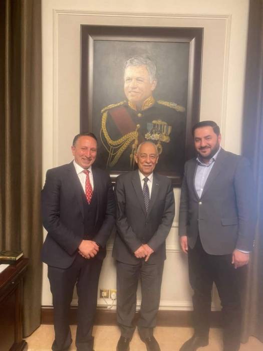 فريحات وأبو رمان في لقاء مع العيسوي: استعرضنا قضية كوخ الجبل