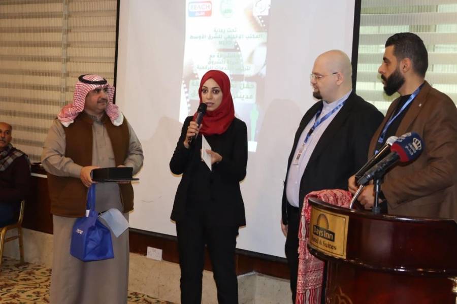 بلدية الموقر تَحصل على المركز الأول في مسابقة مدينتي في 10 دقائق