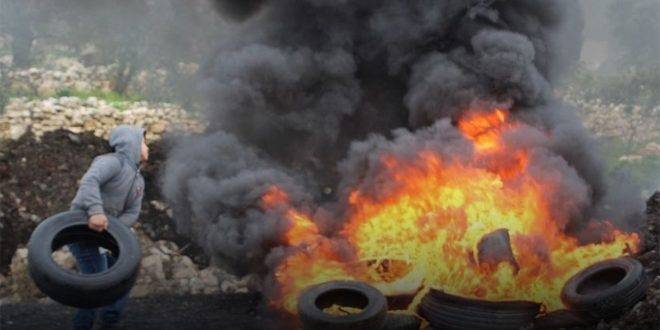 إصابة ثمانية فلسطينيين بجروح جراء اعتداء الاحتلال على مظاهرة كفر قدوم