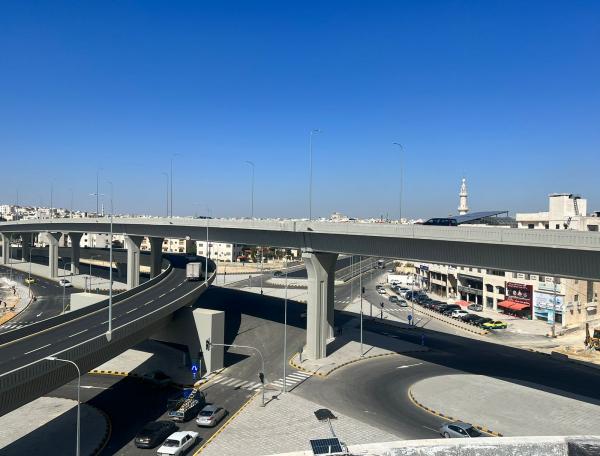 الأشغال: الانتهاء من اعمال ميدان الملك سلمان بن عبدالعزيز (تقاطع الارسال) الاثنين