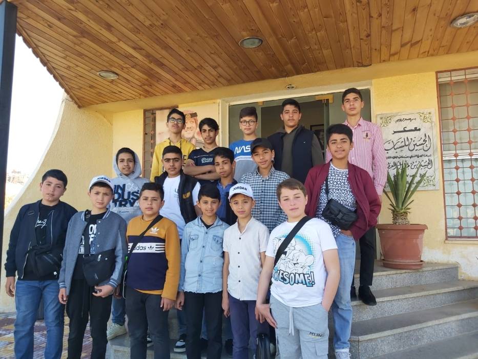 ختام المعسكر البيئي بمديرية شباب الكرك