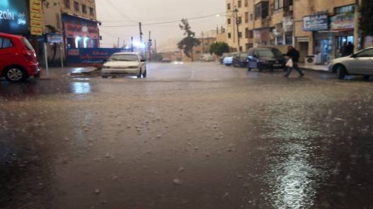 تعمق تأثير الكتلة الهوائية الباردة على الأردن