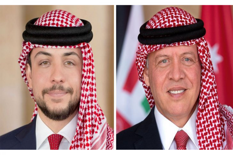 الملك وولي العهد يتلقيان برقيات بذكرى معركة الكرامة الخامسة والخمسين