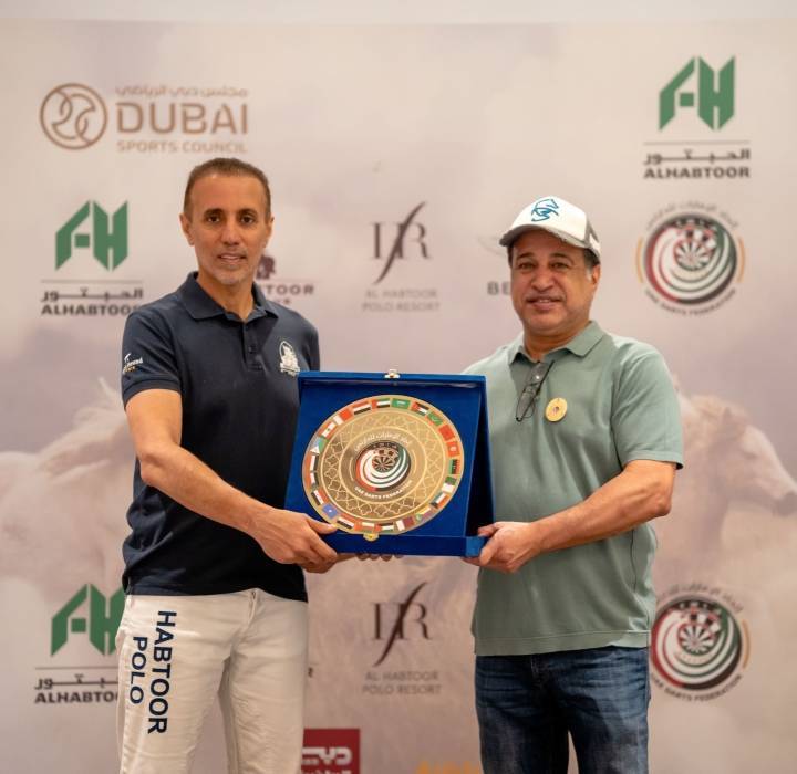 المطيوعي يتوج الفائزين في بطولة الحبتور الأولى للدارتس