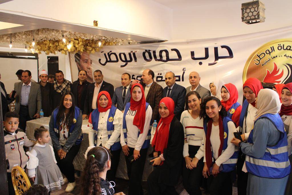 حزب حماة الوطن أمانة ملوى ينظم احتفالية لتكريم الامهات المثاليات  بمناسبة عيد الأم