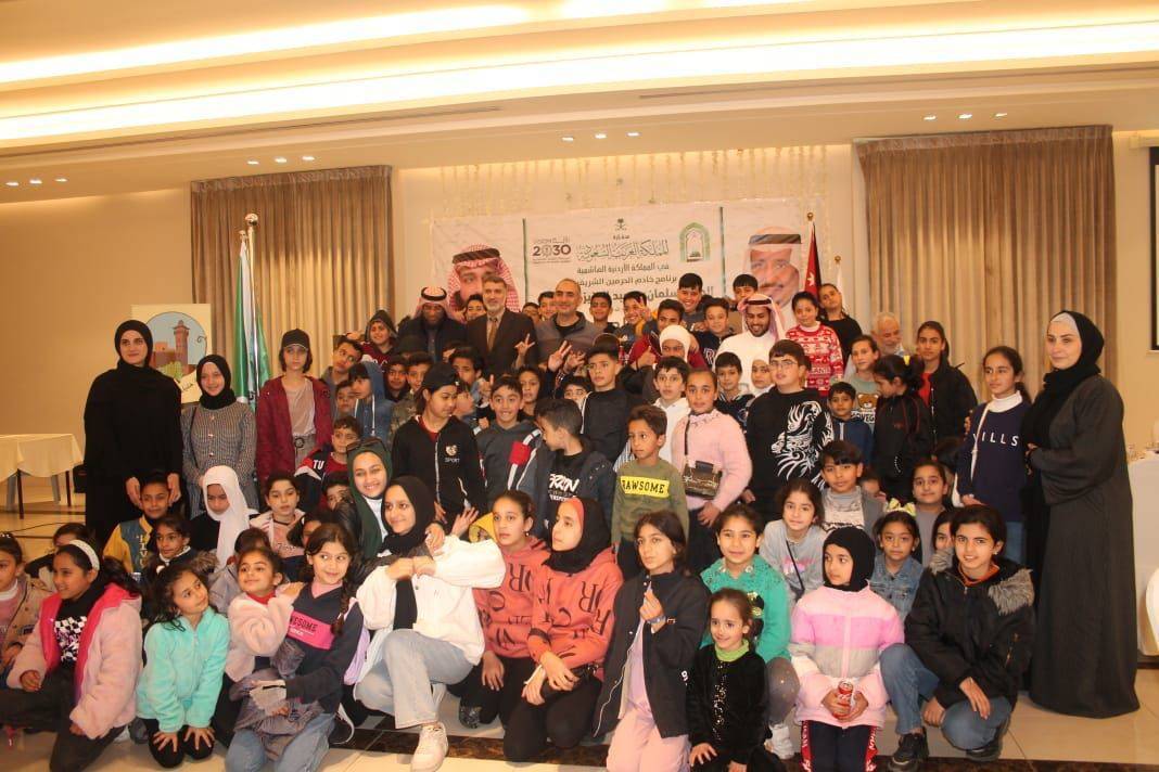 تدشين برنامج خادم الحرمين الشريفين لتفطير الصائمين في العاصمة الأردنية عمّان