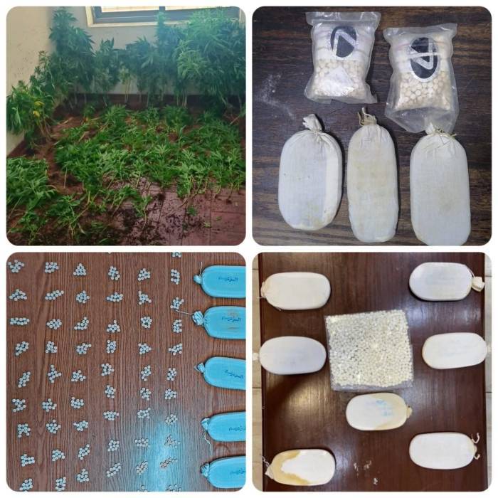 الأمن العام: ضبط 16 مروجا للمخدرات وتحويلهم إلى أمن الدولة