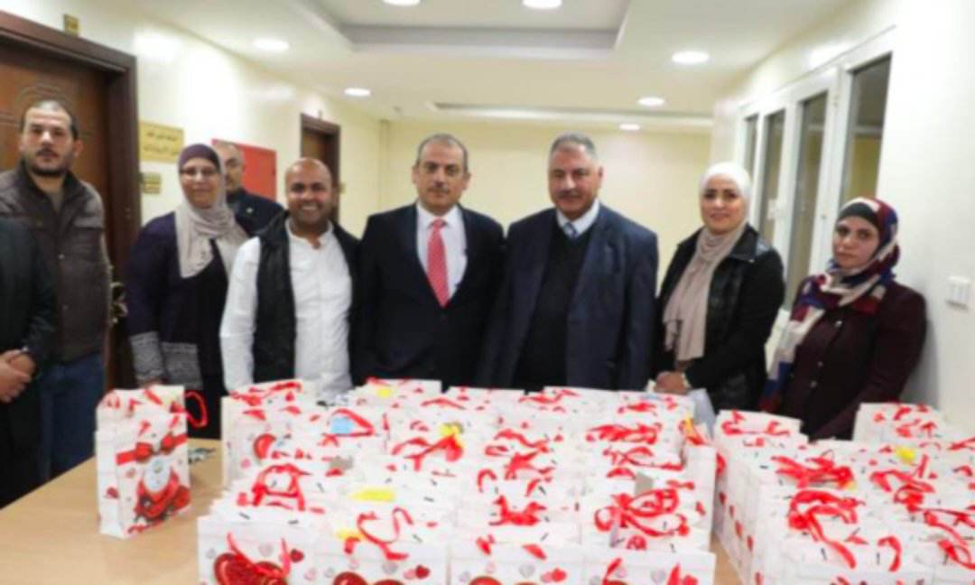 المسؤولية المجتمعية في البحوث الزراعية تنفذ افطارا لأيتام عين الباشا