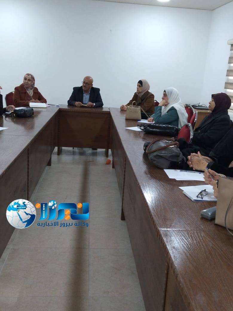 وحدة تمكين المرأة تعقد اجتماعًا في بلدية الشعلة ...صور