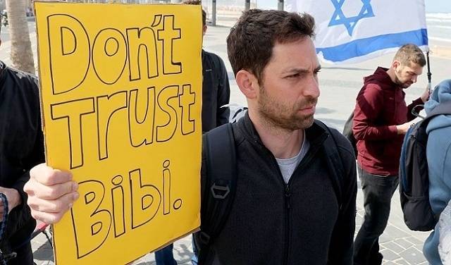 استطلاع: تراجع ثقة الاسرائيليين بنتنياهو