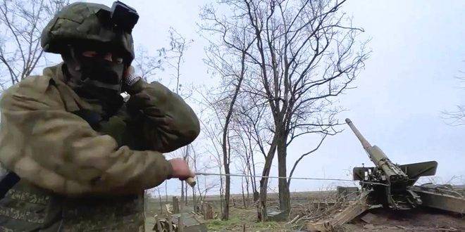 الجيش الروسي :يعلن تصفية أكثر من 350 جندياً وإسقاط مقاتلة ميغ 29 ومروحية و5 مسيرات