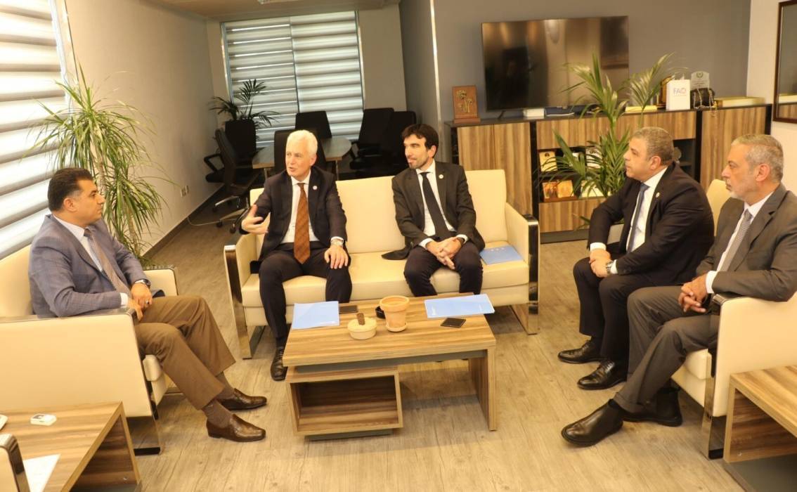 الحنيفات يلتقي نائب مدير عام منظمة الأغذية والزراعة( الفاو )