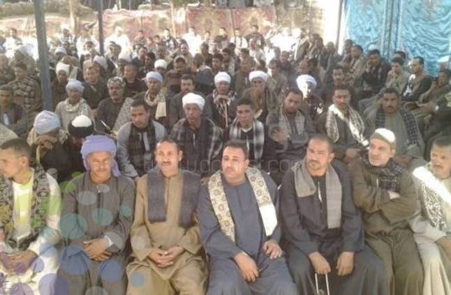 الصلح بين عائلتي سند وعطية في أسيوط