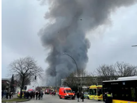 حادثة خطيرة في هامبورغ.. تحذير من مواد سامة في الهواء