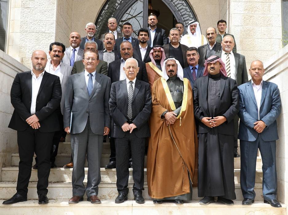 العيسوي يتلقي وفدان من محافظة عجلون و قضاء الازرق..صور