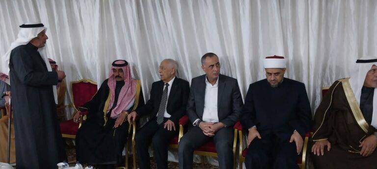 رئيس الديوان ينقل تعازي الملك إلى عشيرة الجبارات