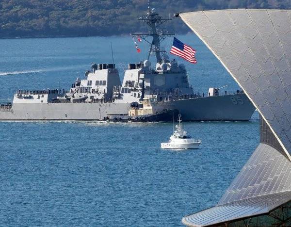 بكين تندد بـتوغل مدمرة أمريكية في بحر الصين الجنوبي