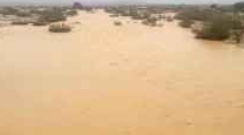 فقدان شخصين في وادي عربة جنوب فلسطين جراء السيول الجارفة