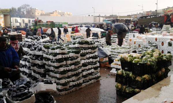 ارتفاع ملحوظ لأسعار أصناف من الخضار في السوق المركزي