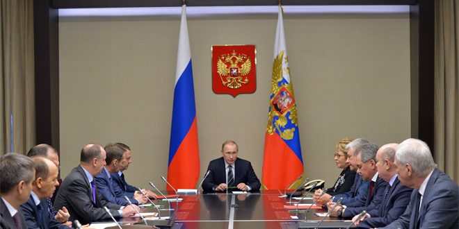 بوتين يبحث مع مجلس الأمن الروسي ملف أمن المعلومات