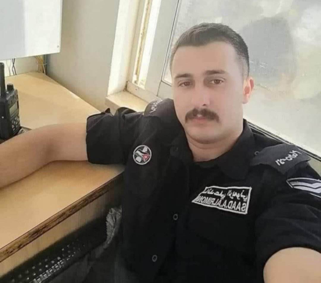 العقيد فراس الرشيد  ينعى العريف سائد المرازيق
