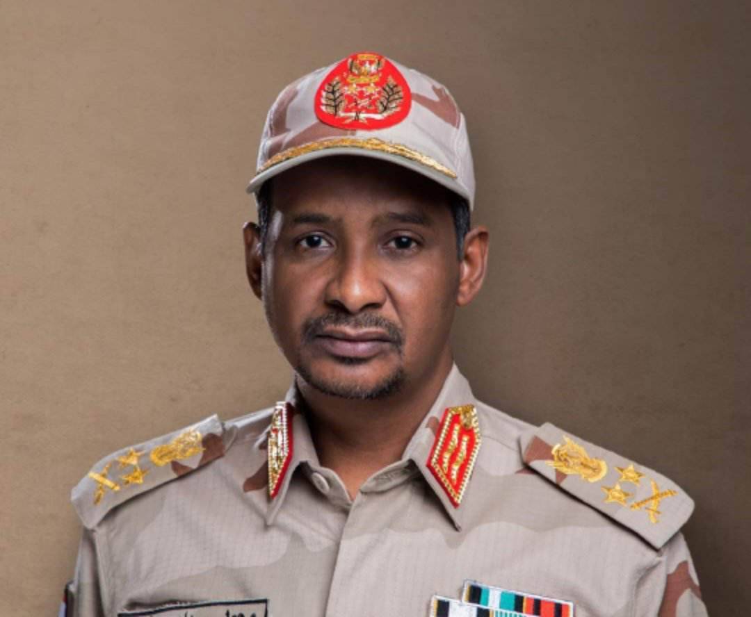 الفريق دقلو القوات المصرية في مطار مروي في أمان وغير محتجزة